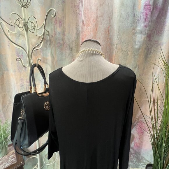 πKojooin Plus Size Asymmetrical Day to Night Dress - Tunic for Curvy Women - Picture 10 of 15